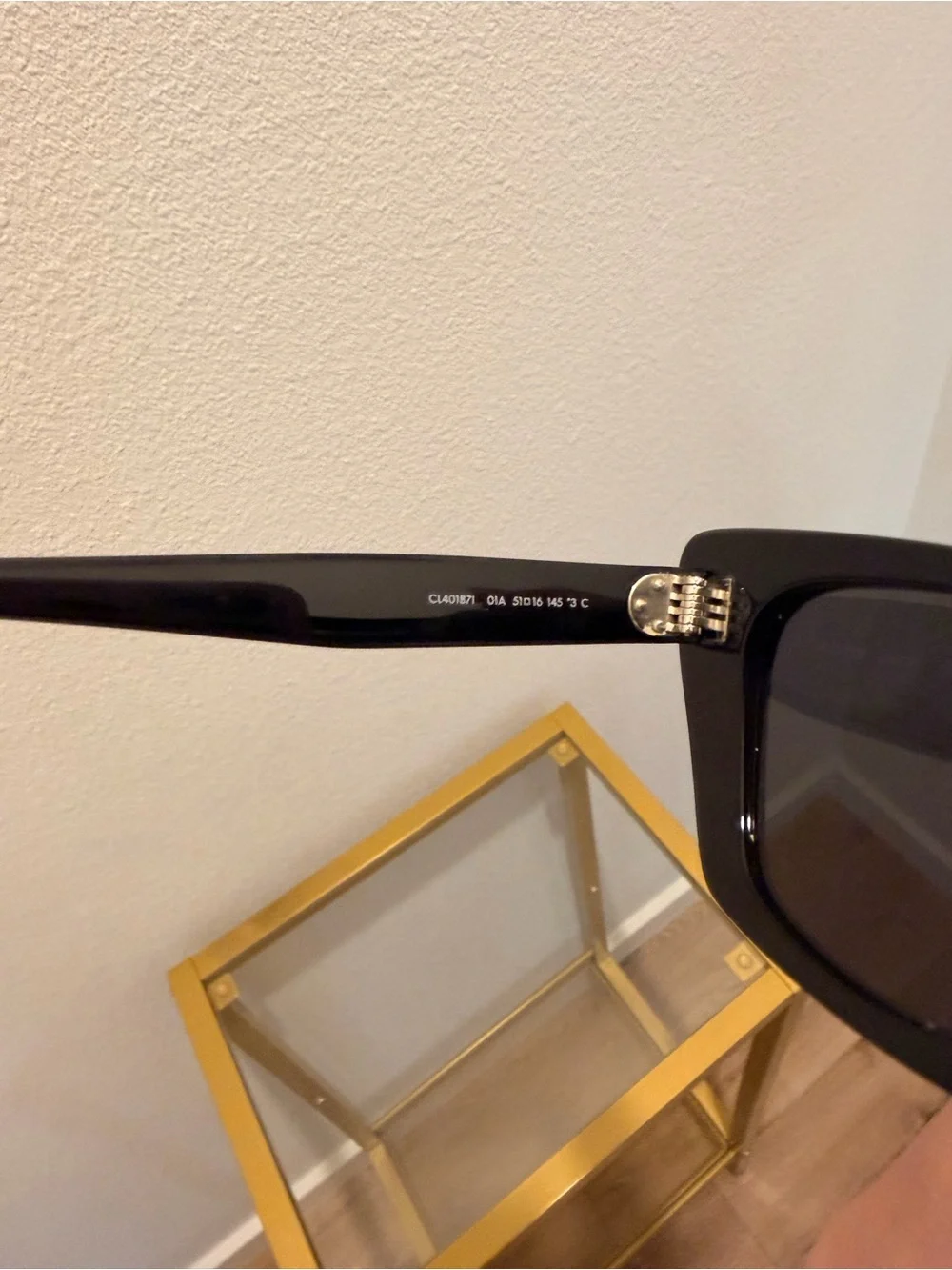 Celine Acetate Butterfly Sunglasses